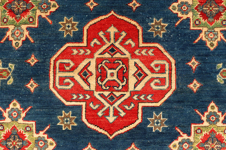 Dark Blue Kazak 5' 8 x 7' 9 - No. 66488 - ALRUG Rug Store