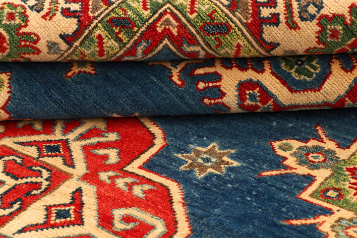 Dark Blue Kazak 5' 8 x 7' 9 - No. 66488 - ALRUG Rug Store