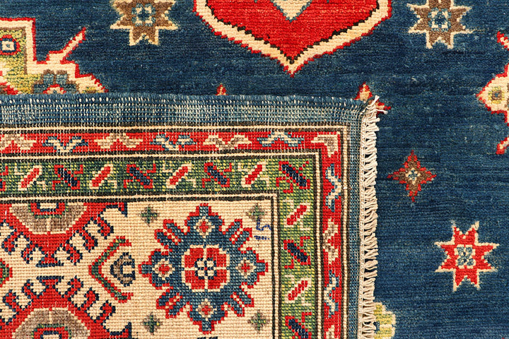 Dark Blue Kazak 5' 8 x 7' 9 - No. 66488 - ALRUG Rug Store