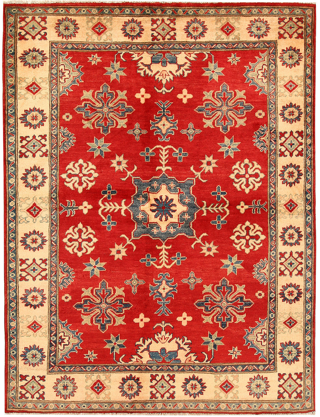 Red Kazak 5' x 6' 5 - No. 66489 - ALRUG Rug Store