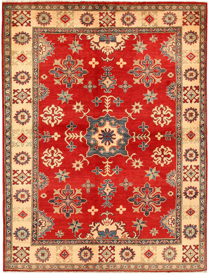 Red Kazak 5' x 6' 5 - No. 66489 - ALRUG Rug Store