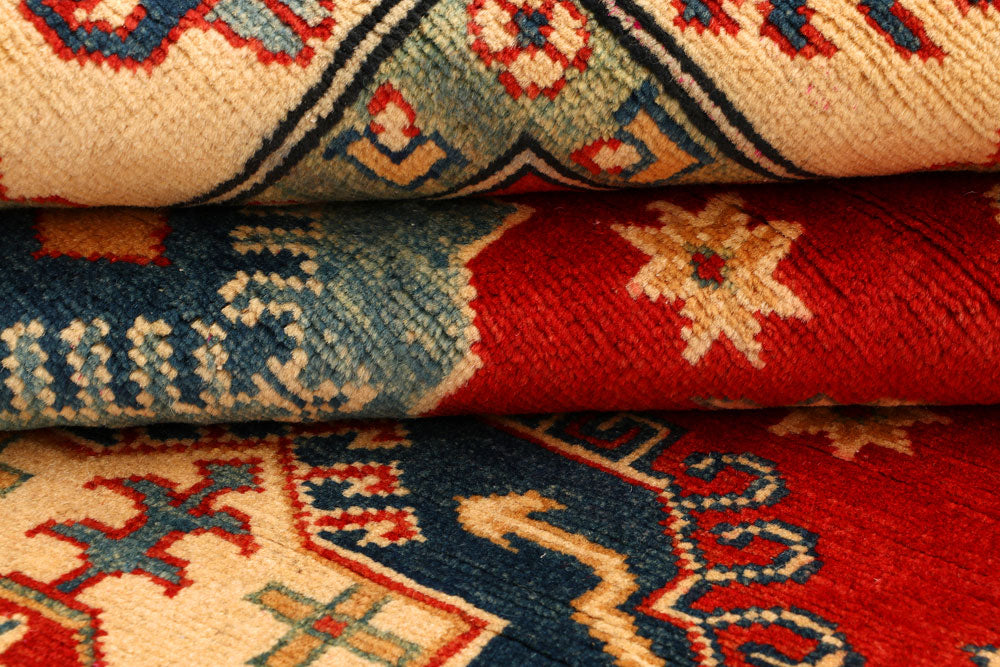 Firebrick Kazak 4' 9 x 6' 4 - No. 66490 - ALRUG Rug Store