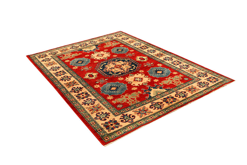 Firebrick Kazak 4' 9 x 6' 4 - No. 66490 - ALRUG Rug Store