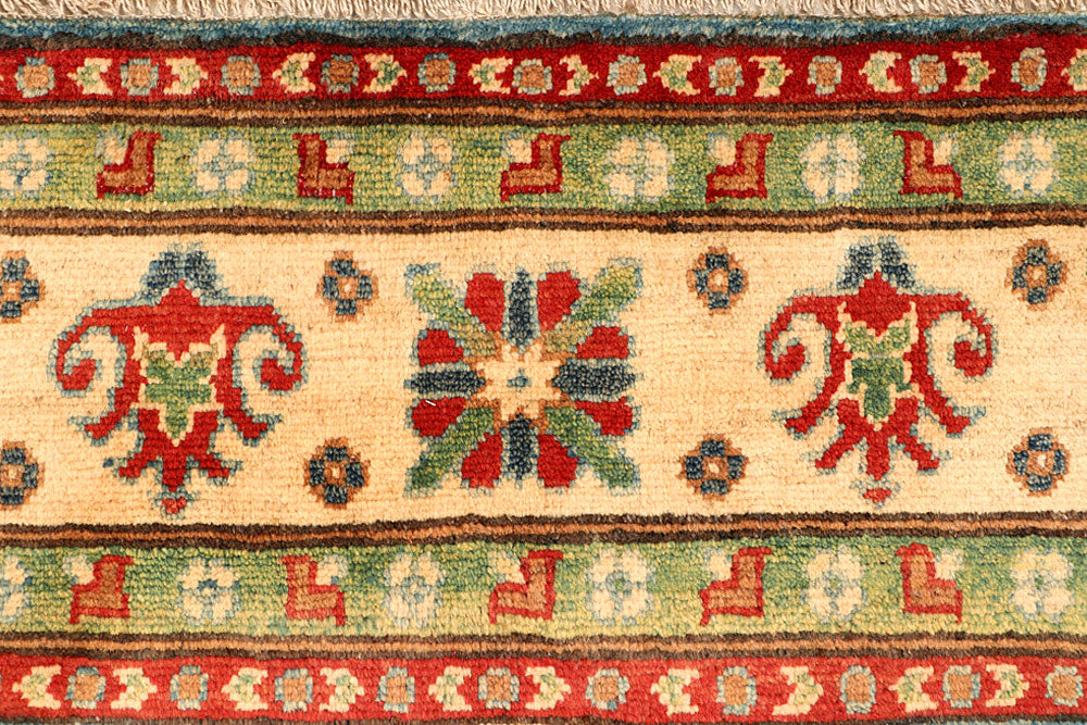 Cadet Blue Kazak 5' 6 x 8' 4 - No. 66492 - ALRUG Rug Store
