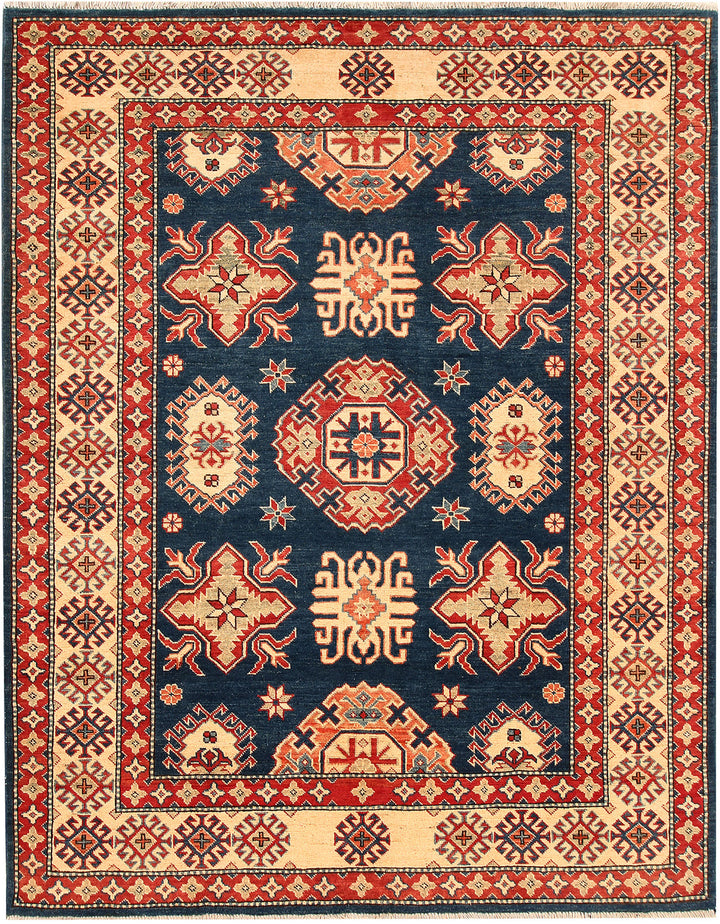 Midnight Blue Kazak 6' 1 x 7' 8 - No. 66493 - ALRUG Rug Store