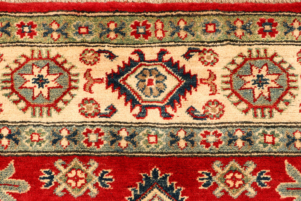 Firebrick Kazak 5' 1 x 6' 9 - No. 66494 - ALRUG Rug Store