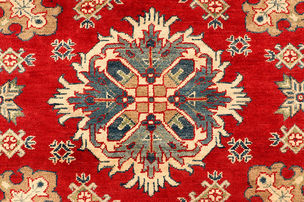 Firebrick Kazak 5' 1 x 6' 9 - No. 66494 - ALRUG Rug Store