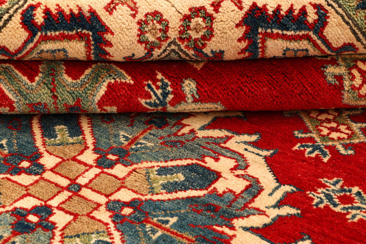 Firebrick Kazak 5' 1 x 6' 9 - No. 66494 - ALRUG Rug Store