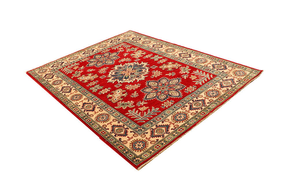 Firebrick Kazak 5' 1 x 6' 9 - No. 66494 - ALRUG Rug Store