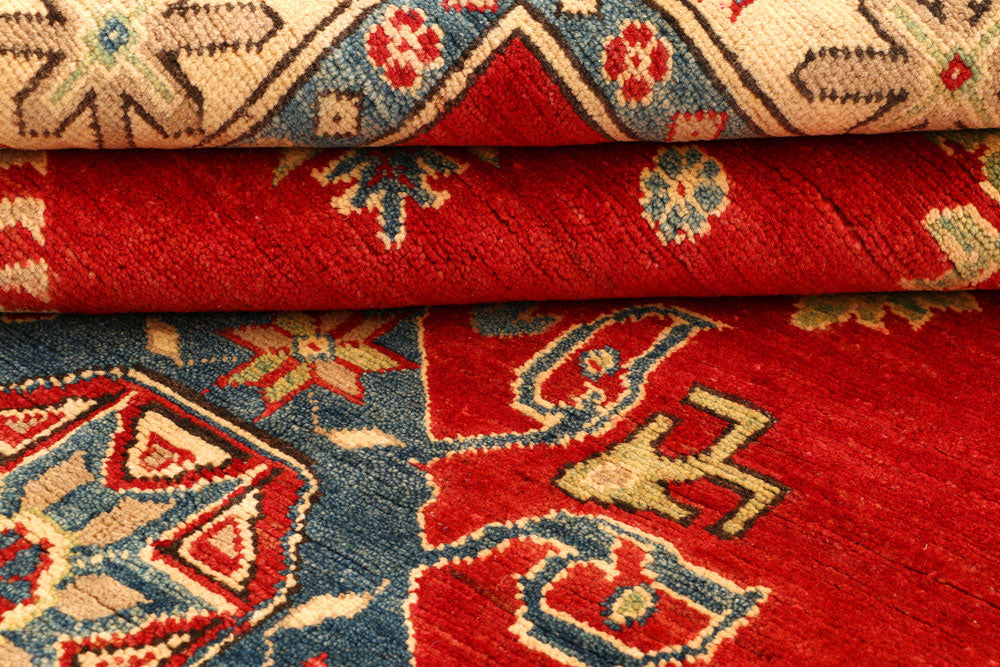 Red Kazak 5' 1 x 6' 11 - No. 66495 - ALRUG Rug Store