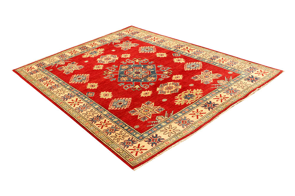 Red Kazak 5' 1 x 6' 11 - No. 66495 - ALRUG Rug Store