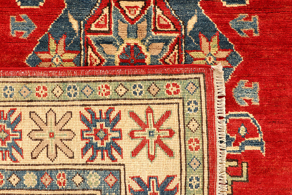Red Kazak 5' 1 x 6' 11 - No. 66495 - ALRUG Rug Store