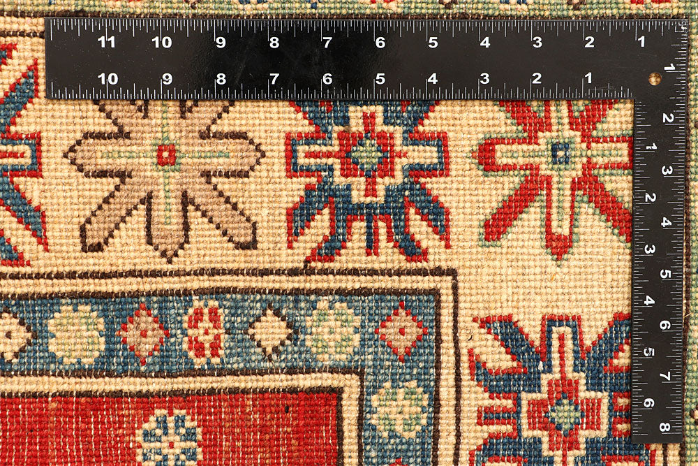 Red Kazak 5' 1 x 6' 11 - No. 66495 - ALRUG Rug Store