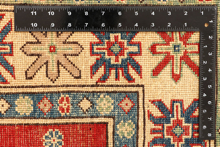 Red Kazak 5' 1 x 6' 11 - No. 66495 - ALRUG Rug Store