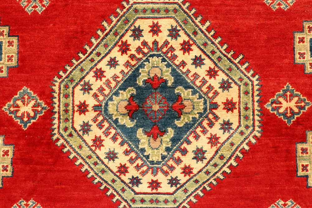 Firebrick Kazak 5' x 6' 6 - No. 66496 - ALRUG Rug Store