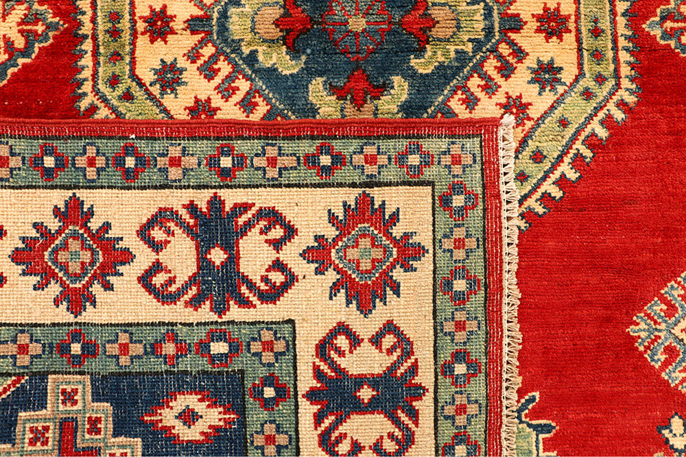 Firebrick Kazak 5' x 6' 6 - No. 66496 - ALRUG Rug Store