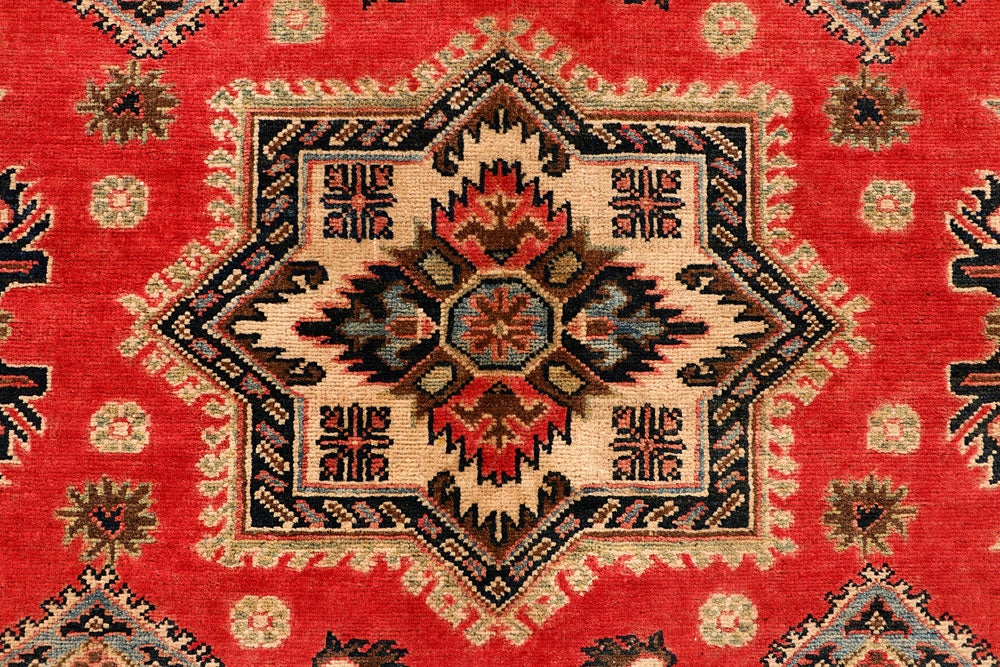 Tomato Kazak 5' 7 x 7' 9 - No. 66497 - ALRUG Rug Store