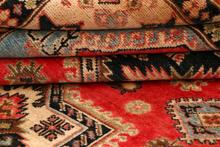 Tomato Kazak 5' 7 x 7' 9 - No. 66497 - ALRUG Rug Store