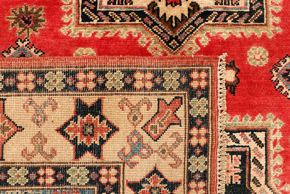 Tomato Kazak 5' 7 x 7' 9 - No. 66497 - ALRUG Rug Store