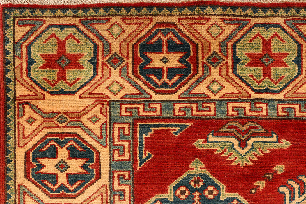 Firebrick Kazak 4' 11 x 6' - No. 66499 - ALRUG Rug Store