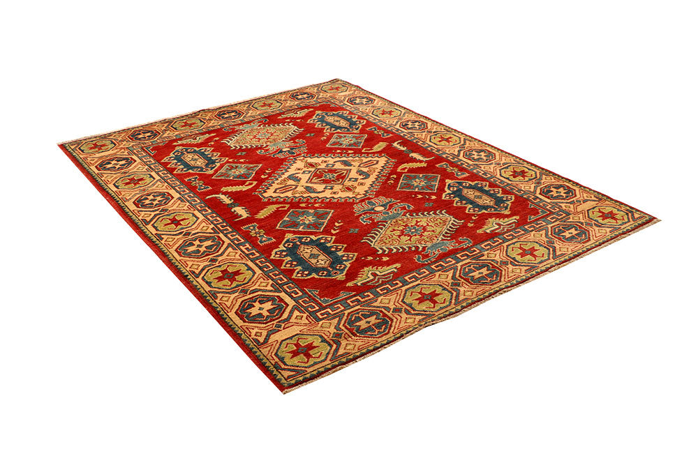 Firebrick Kazak 4' 11 x 6' - No. 66499 - ALRUG Rug Store