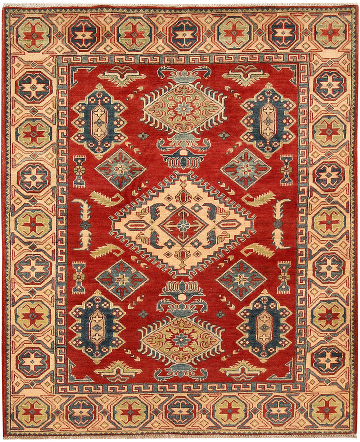Firebrick Kazak 4' 11 x 6' - No. 66499 - ALRUG Rug Store