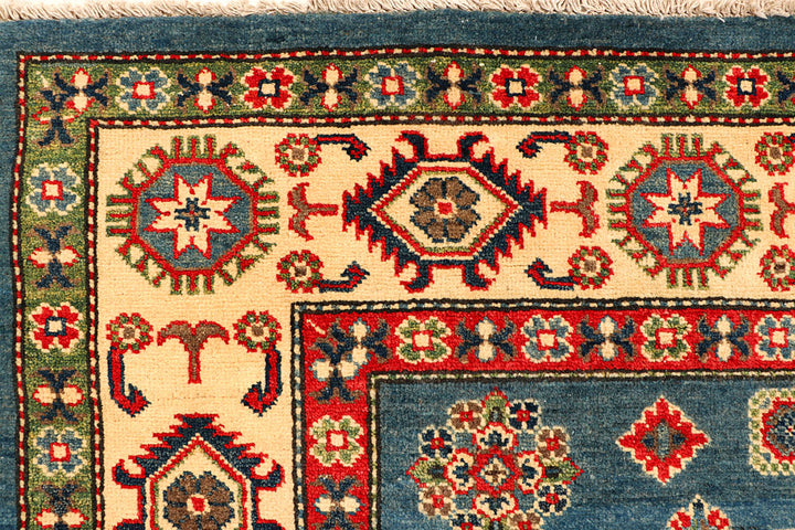 Cadet Blue Kazak 5' 3 x 8' 1 - No. 66501 - ALRUG Rug Store