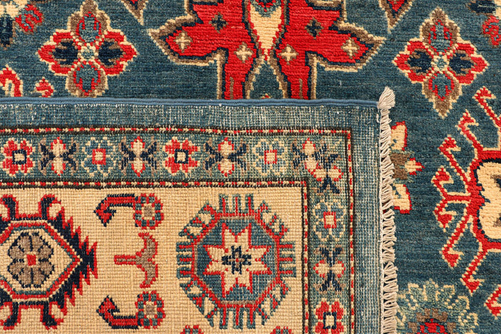 Cadet Blue Kazak 5' 3 x 8' 1 - No. 66501 - ALRUG Rug Store