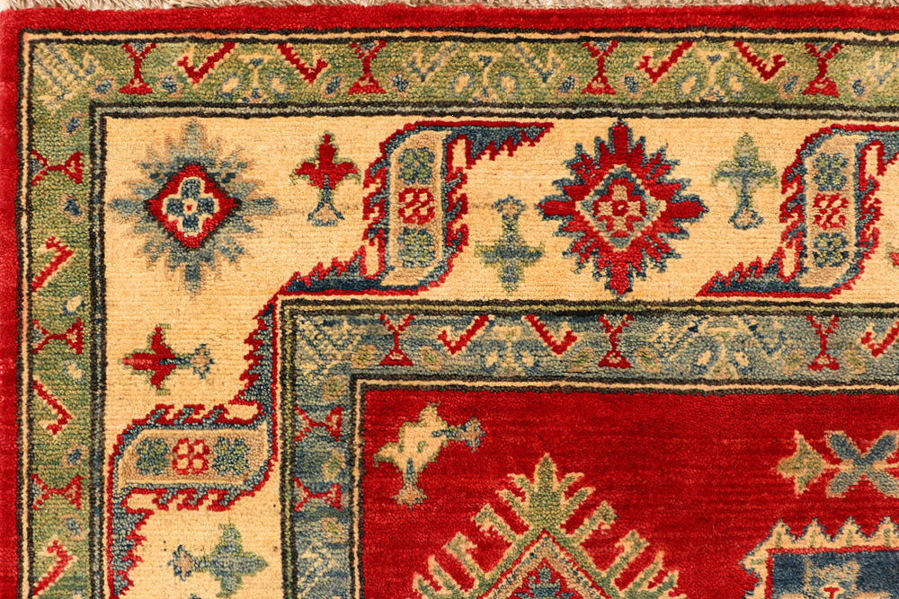 Firebrick Kazak 4' 11 x 6' 11 - No. 66502 - ALRUG Rug Store
