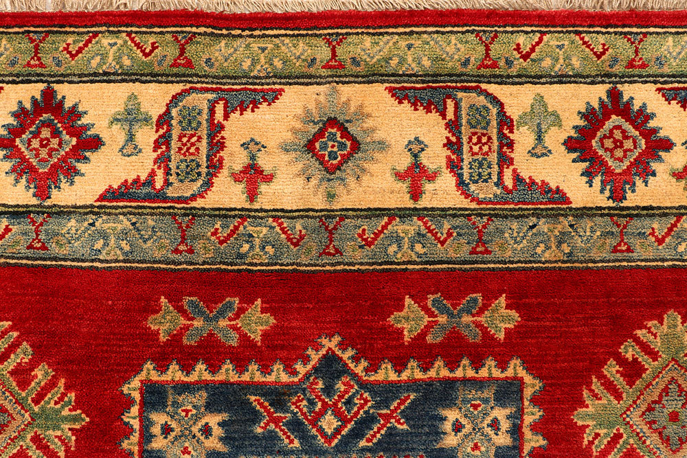 Firebrick Kazak 4' 11 x 6' 11 - No. 66502 - ALRUG Rug Store