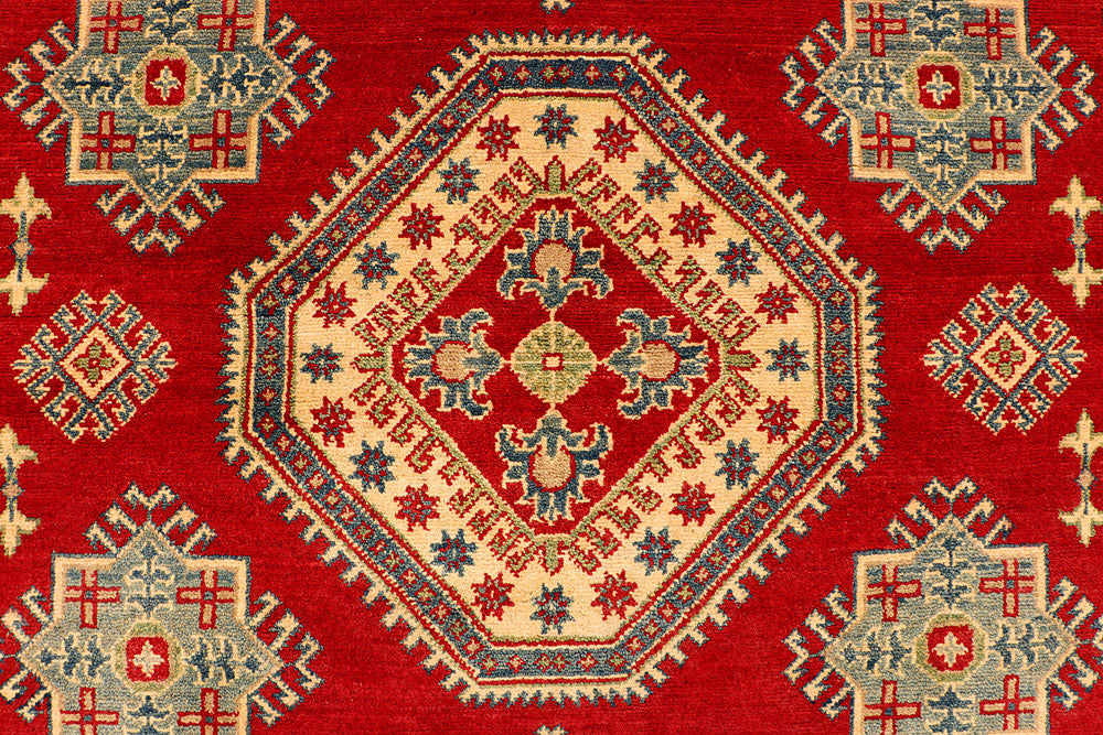 Firebrick Kazak 4' 11 x 6' 11 - No. 66502 - ALRUG Rug Store