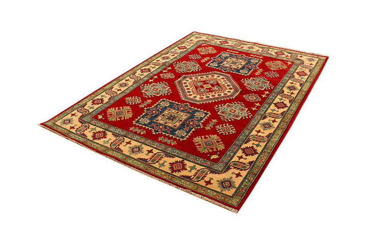 Firebrick Kazak 4' 11 x 6' 11 - No. 66502 - ALRUG Rug Store