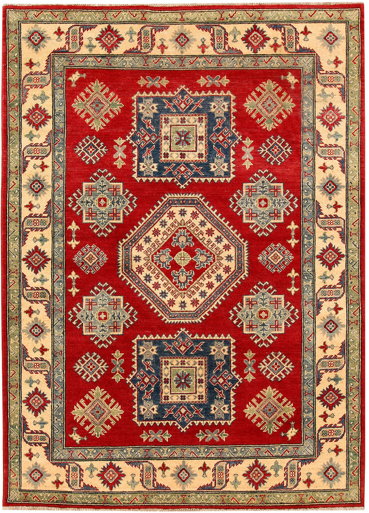 Firebrick Kazak 4' 11 x 6' 11 - No. 66502 - ALRUG Rug Store