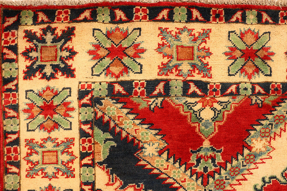 Multi Colored Kazak 5' 1 x 6' 2 - No. 66503 - ALRUG Rug Store