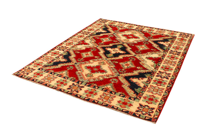 Multi Colored Kazak 5' 1 x 6' 2 - No. 66503 - ALRUG Rug Store
