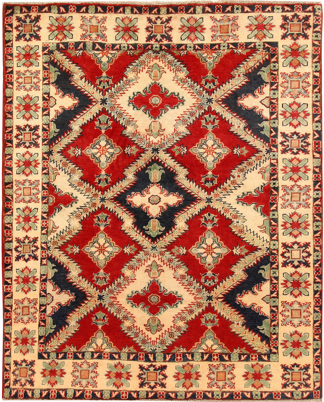 Multi Colored Kazak 5' 1 x 6' 2 - No. 66503 - ALRUG Rug Store
