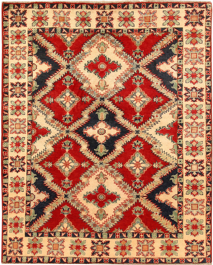 Multi Colored Kazak 5' 1 x 6' 2 - No. 66503 - ALRUG Rug Store