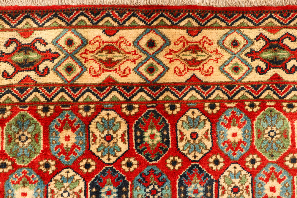 Multi Colored Kazak 4' 11 x 6' 6 - No. 66504 - ALRUG Rug Store