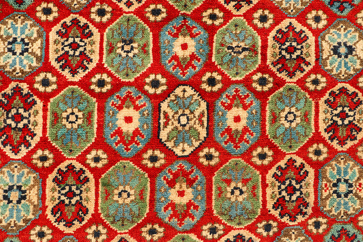 Multi Colored Kazak 4' 11 x 6' 6 - No. 66504 - ALRUG Rug Store