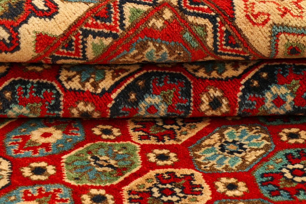 Multi Colored Kazak 4' 11 x 6' 6 - No. 66504 - ALRUG Rug Store