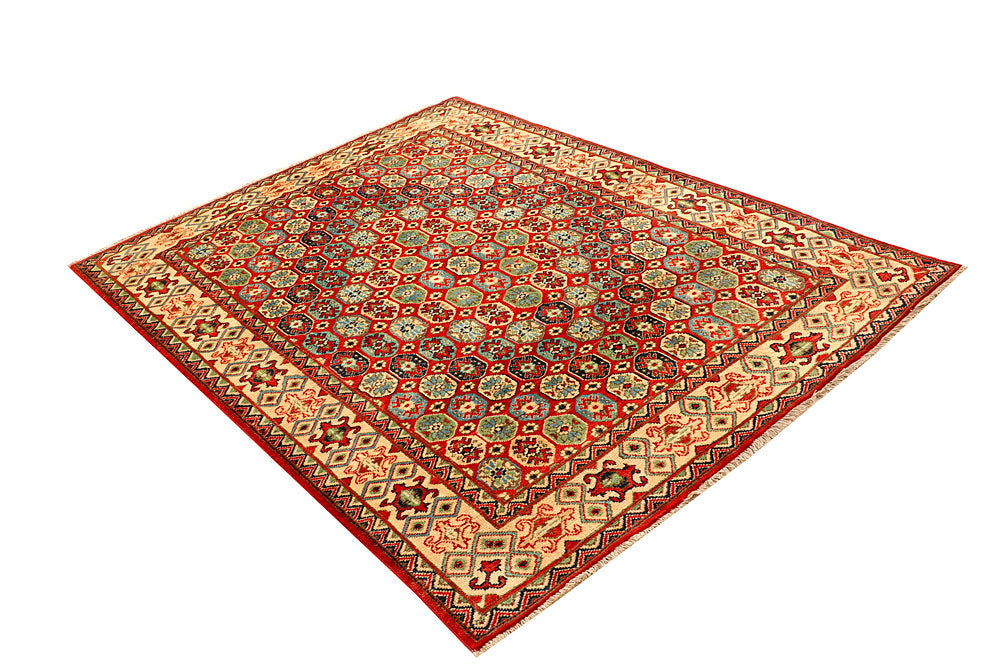 Multi Colored Kazak 4' 11 x 6' 6 - No. 66504 - ALRUG Rug Store