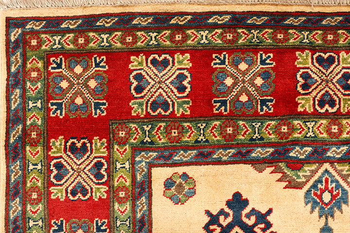 Navajo White Kazak 5' 11 x 9' 4 - No. 66505 - ALRUG Rug Store