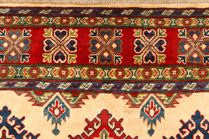 Navajo White Kazak 5' 11 x 9' 4 - No. 66505 - ALRUG Rug Store