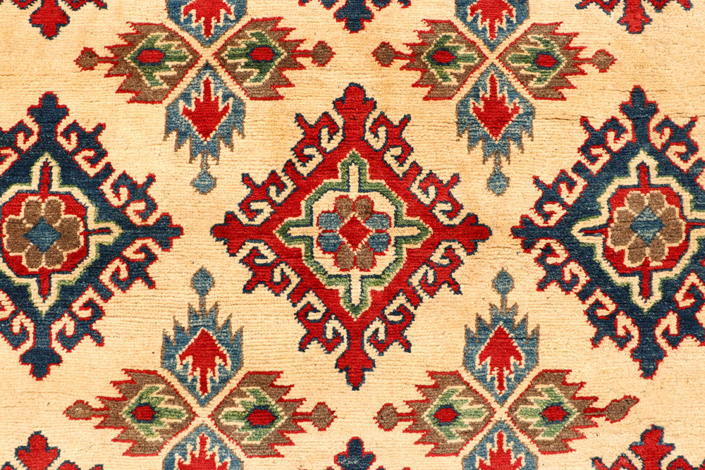Navajo White Kazak 5' 11 x 9' 4 - No. 66505 - ALRUG Rug Store