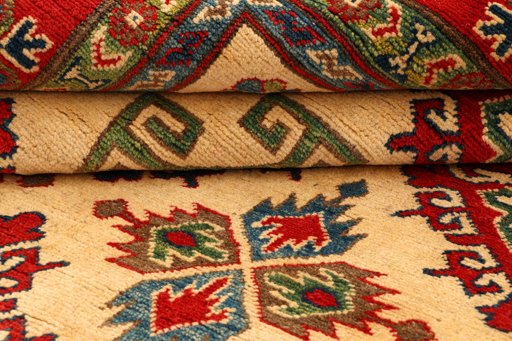 Navajo White Kazak 5' 11 x 9' 4 - No. 66505 - ALRUG Rug Store