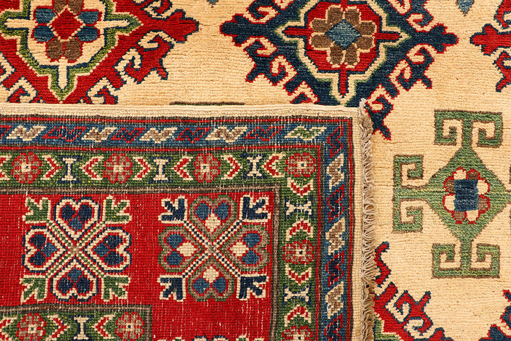 Navajo White Kazak 5' 11 x 9' 4 - No. 66505 - ALRUG Rug Store