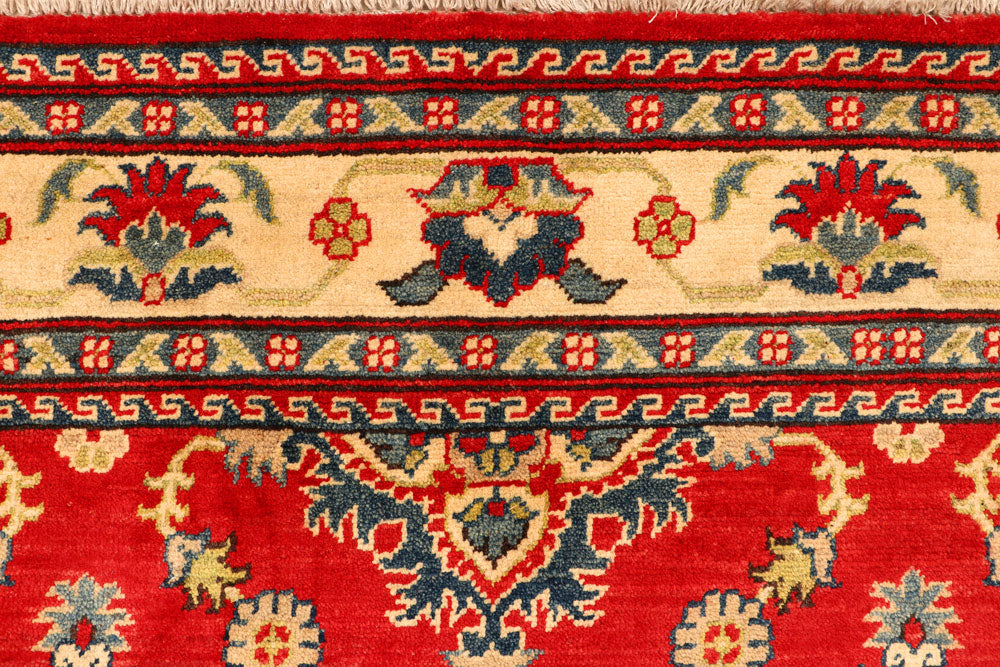 Red Kazak 5' 8 x 8' 2 - No. 66506 - ALRUG Rug Store