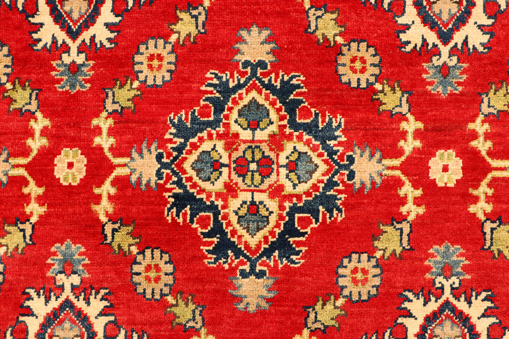 Red Kazak 5' 8 x 8' 2 - No. 66506 - ALRUG Rug Store