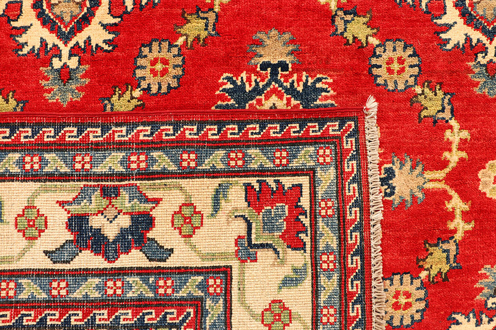 Red Kazak 5' 8 x 8' 2 - No. 66506 - ALRUG Rug Store