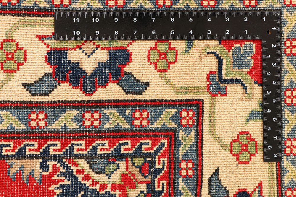 Red Kazak 5' 8 x 8' 2 - No. 66506 - ALRUG Rug Store